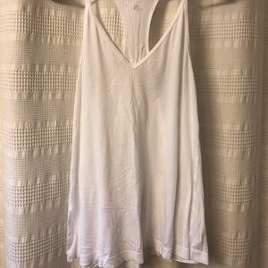 lululemon white puma cotton tank
